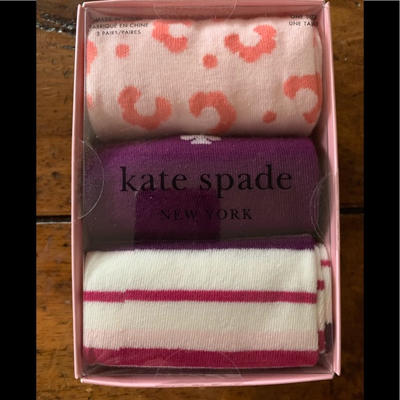 Kate Spade Socks $5 ADD ON! - Picture 1 of 1